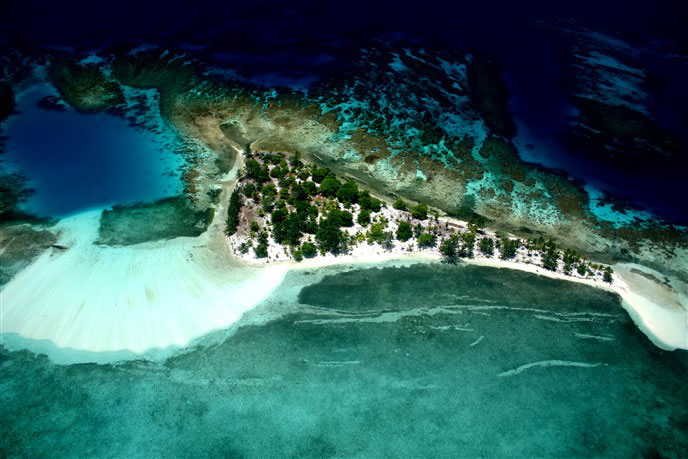 Water Caye Aerial