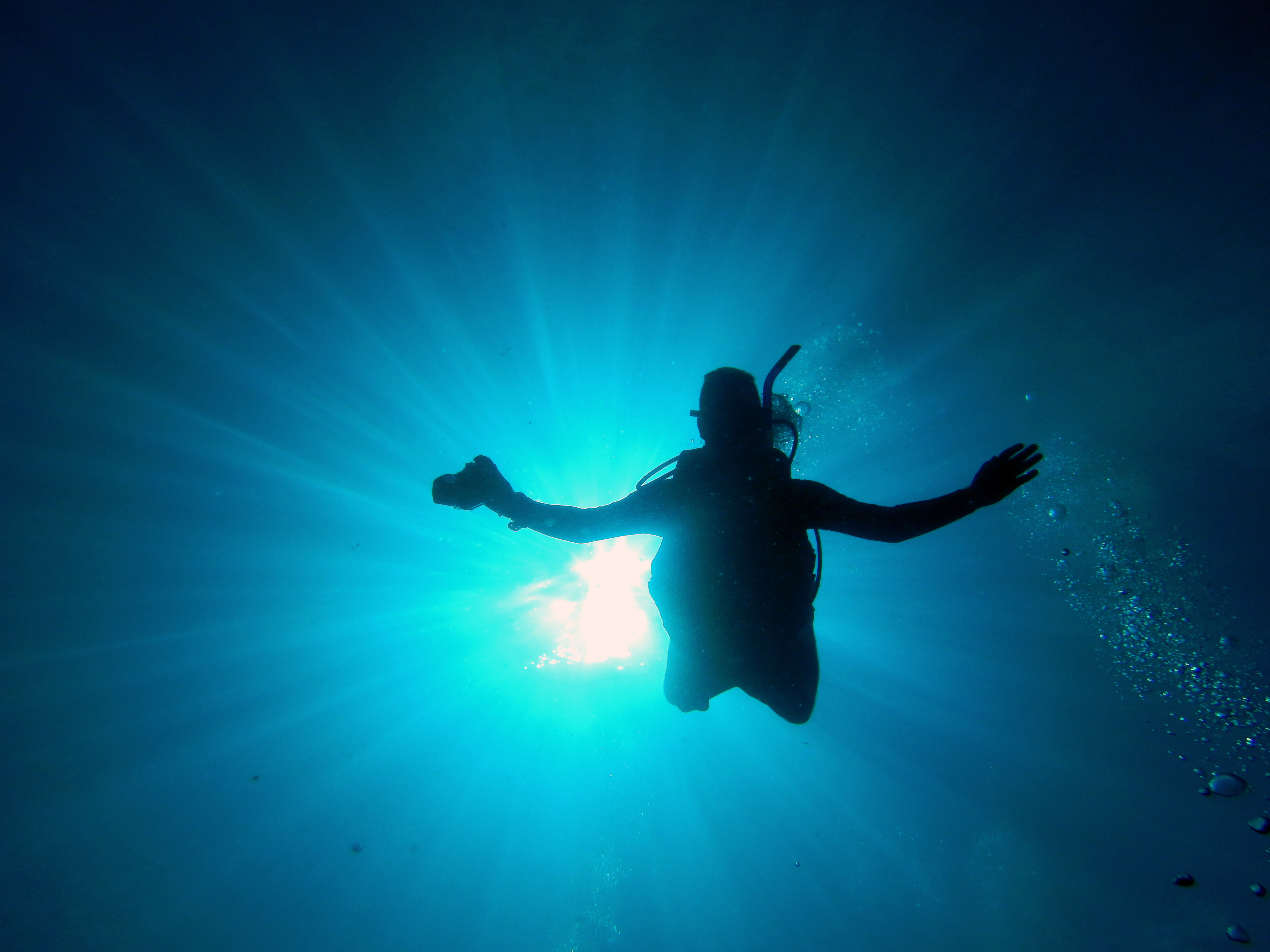 Diver Silhouette